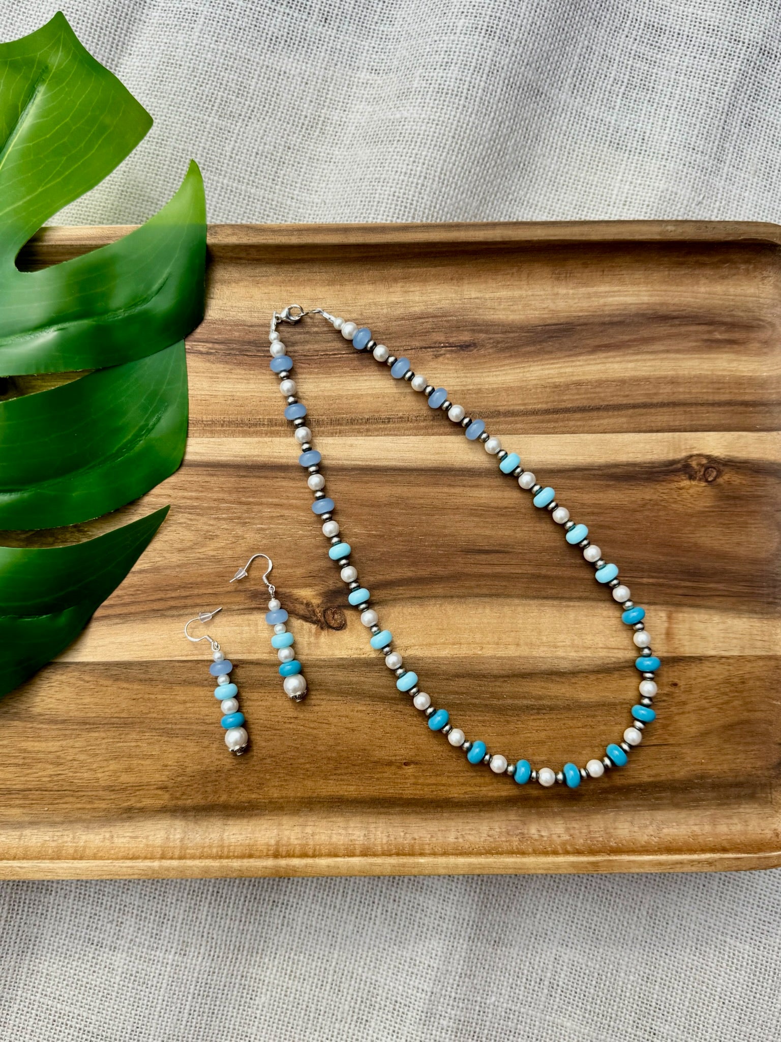 The Blue Iris Earrings