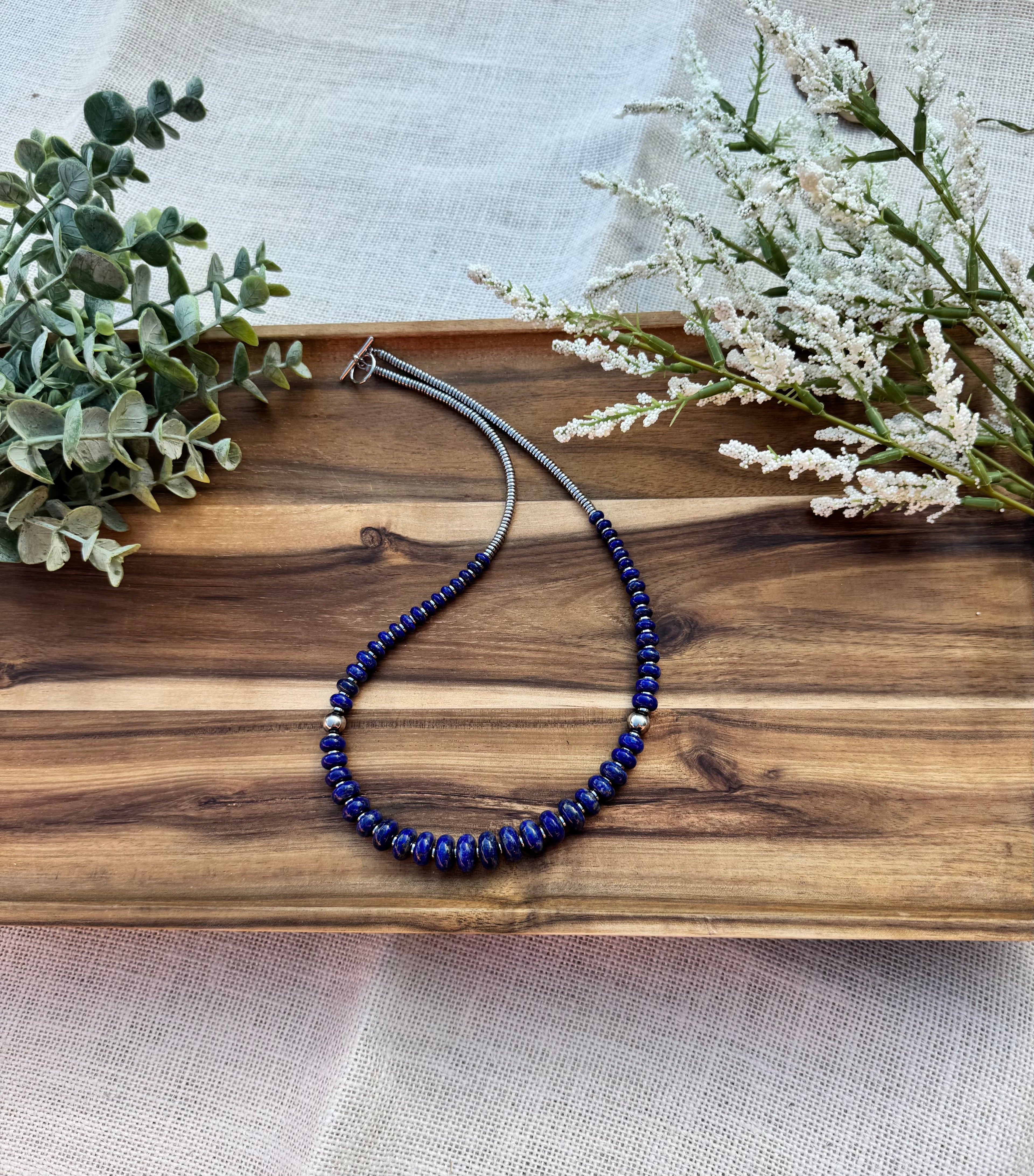 Graduated Blue Lapis