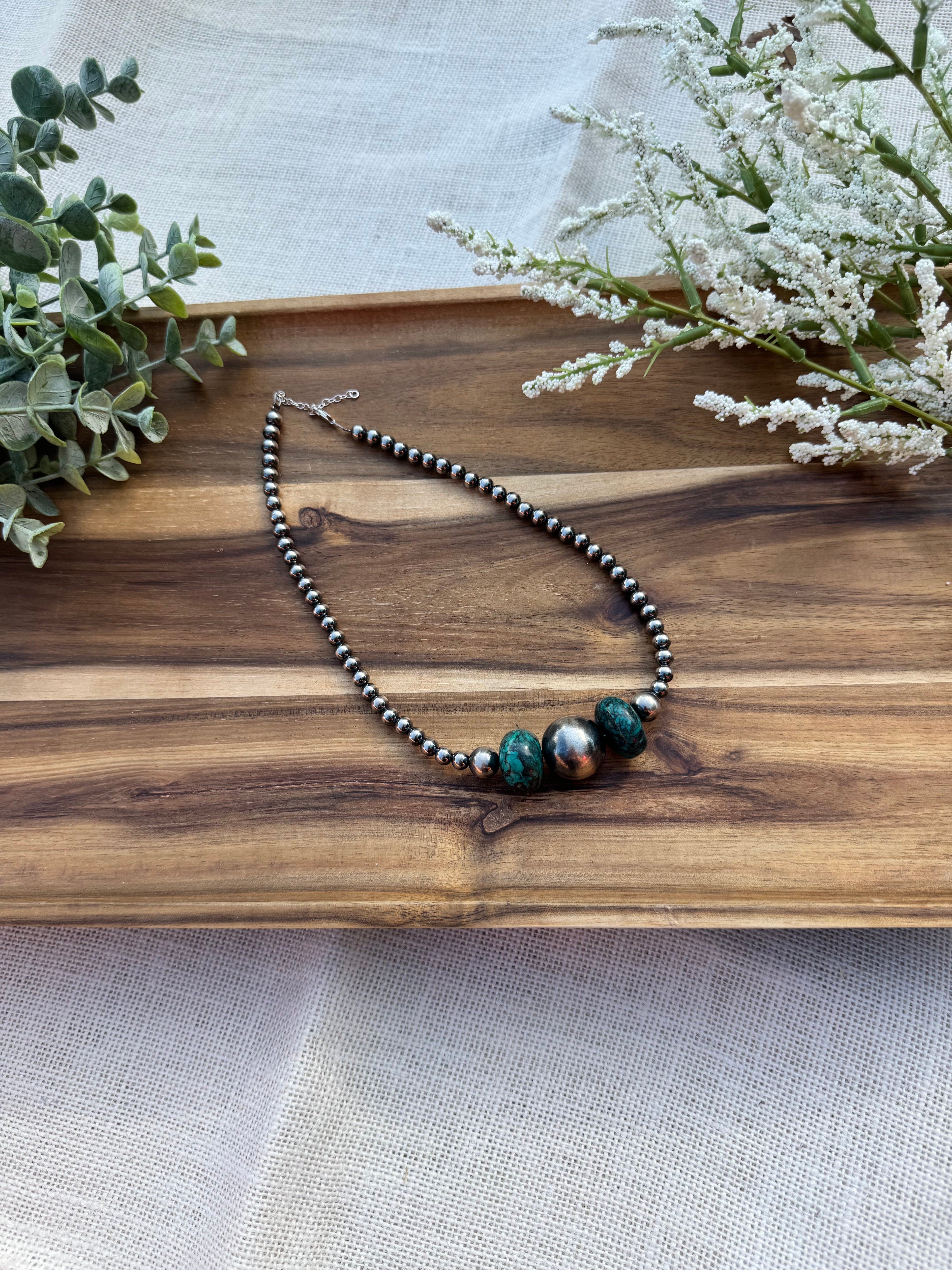 Turquoise Double 20mm