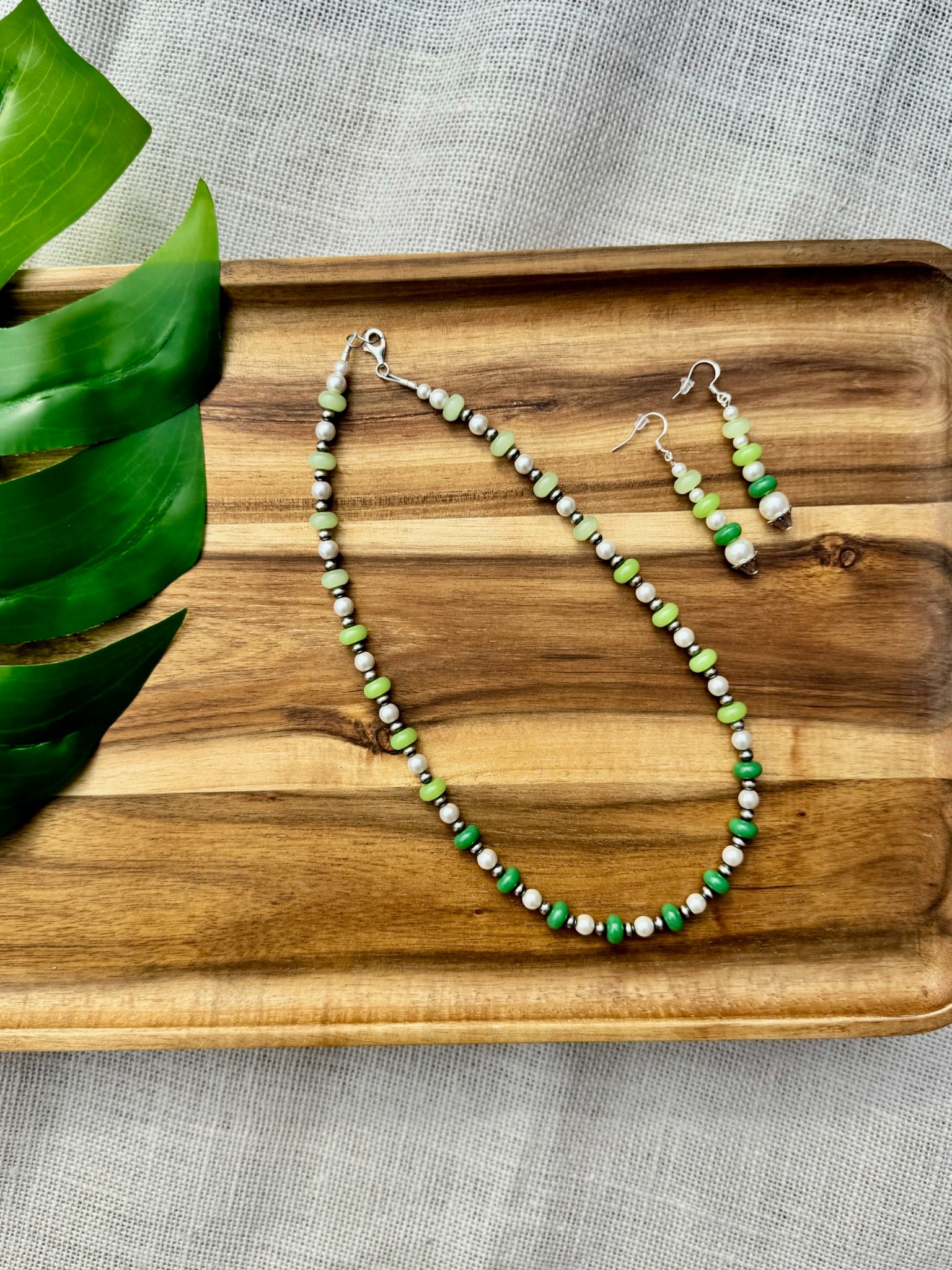 The Green Willow Earrings