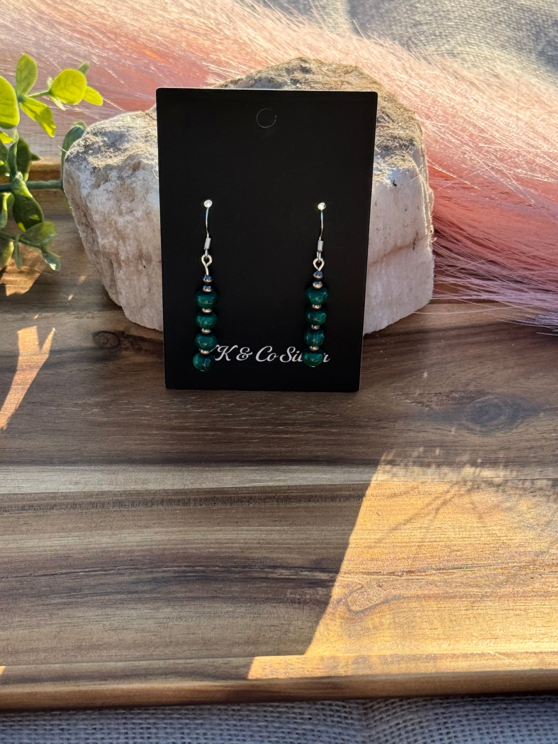 Emerald Ivy Earrings