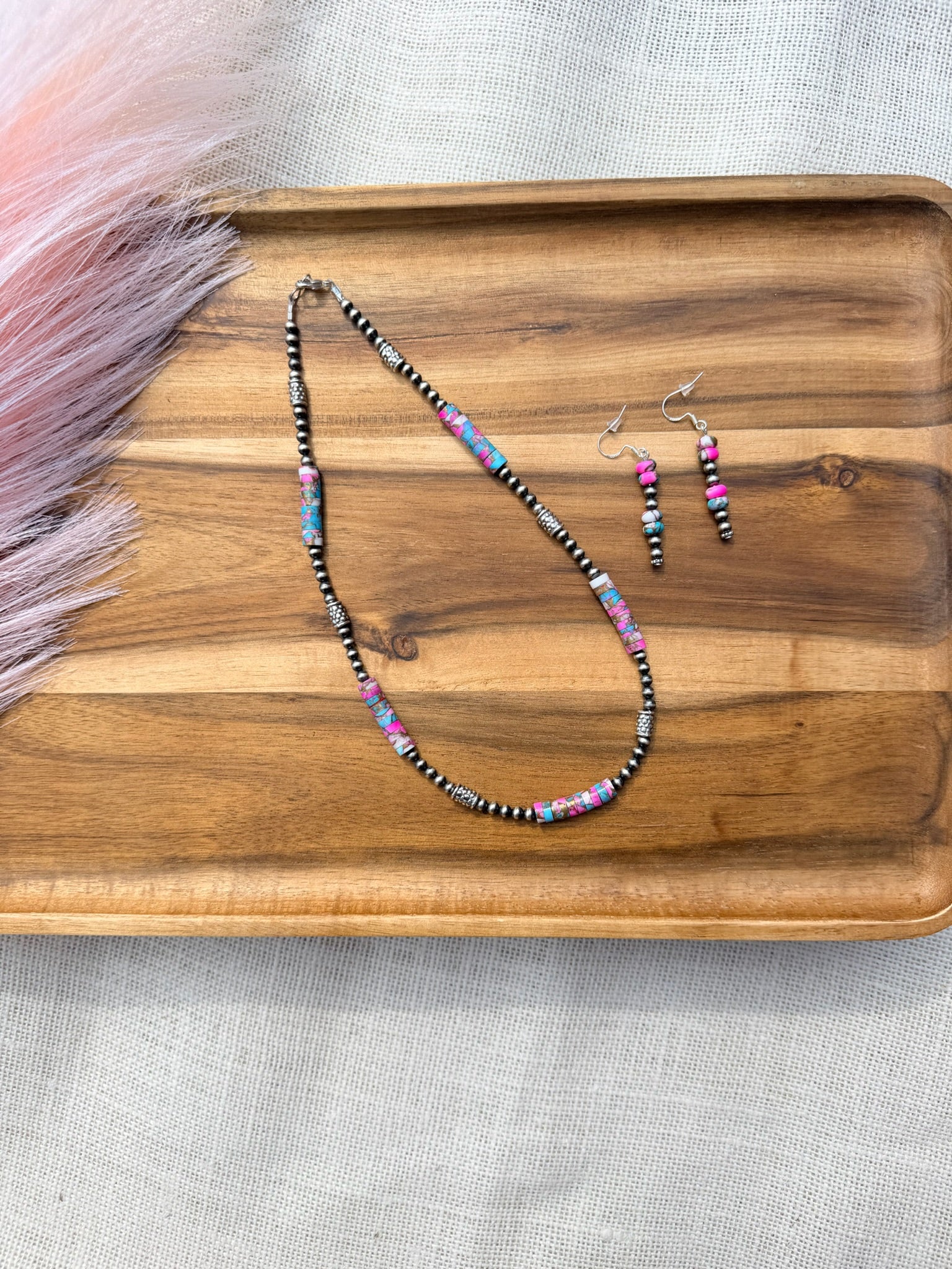 Cotton Candy Dangle
