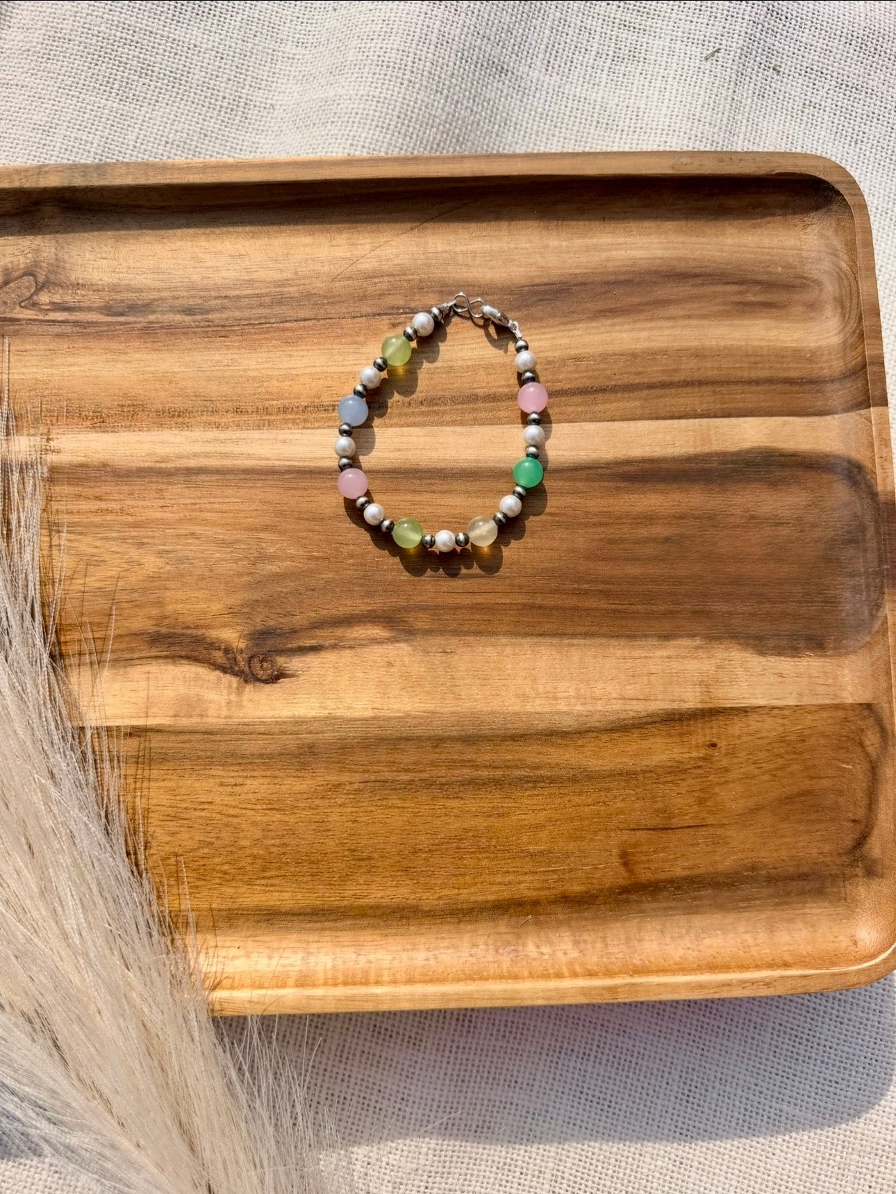 Spring Pearl Bracelet